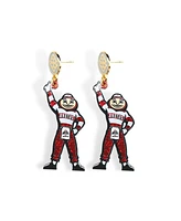 Brianna Cannon Ohio State Buckeyes Large Mascot Earrings