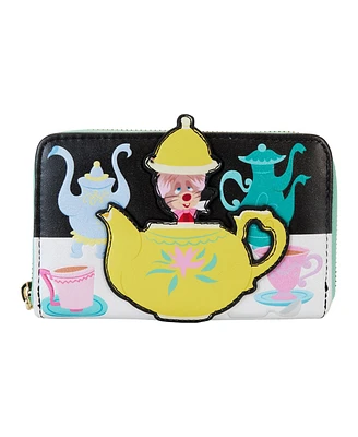 Loungefly Alice in Wonderland Unbirthday Zip