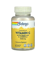 Solaray Timed Release Vitamin C with Rose Hip & Acerola 1 000 mg