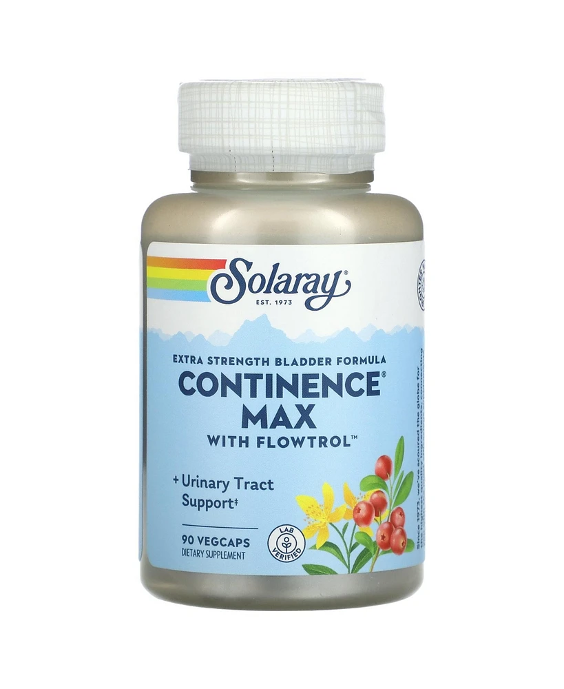 Solaray Extra Strength Bladder Formula Continence Max with Flowtrol - 90 VegCaps