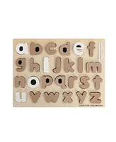 Creative Beginning Chalkboard-Based Uppercase & Lowercase Alphabet Puzzles