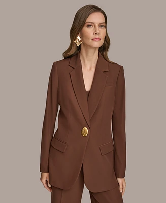 Donna Karan Women's One-Button Blazer