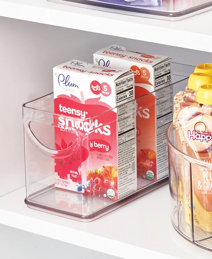 iDesign Plastic Pantry Bin with Handles