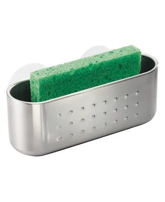 iDesign Stainless Steel Kitchen Sink Sponge Holder