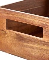 iDesign Acacia Wood Pantry Bin