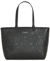 Karl Lagerfeld Paris Maybelle Logo Tote Bag