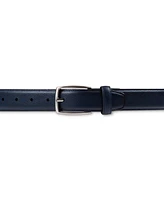 Club Room Men's Faux Leather Pebble Grain Stretch Belt