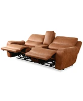 Tanico 3-Pc. Modular Sofa with 2 Power Motion Chairs & 1 Console