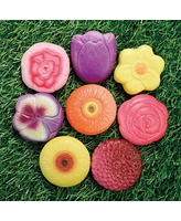 Yellow Door Sensory Play Stones: Flowers - 8 Pieces