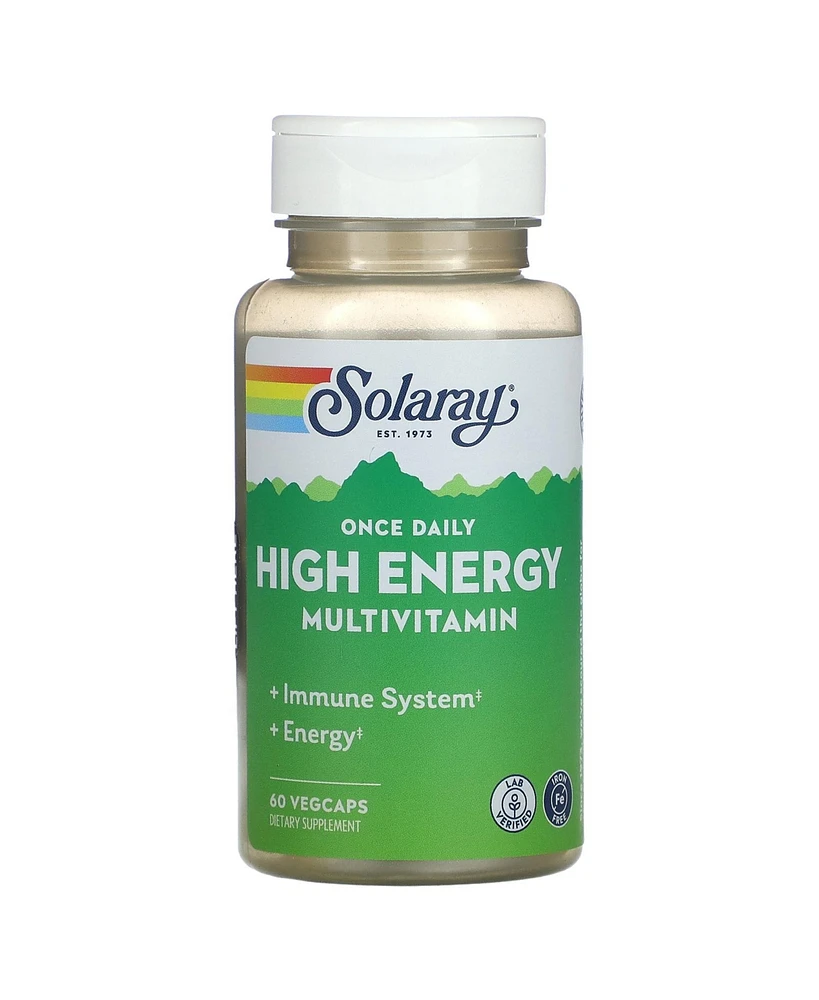 Solaray Once Daily High Energy Multivitamin Iron Free