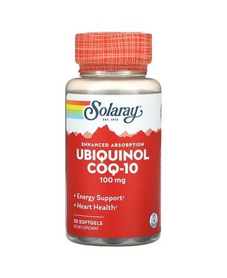 Solaray Ubiquinol CoQ10 Enhanced Absorption 100 mg