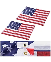 Yescom 4x6 Ft Us Flag Fade Resistance Bright Polyester Decoration Outdoor Club Pack