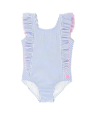 RuffleButts Little Girls Waterfall One Piece