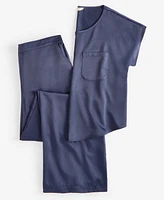 State of Day Women's 2-Pc. Crepe de Chine Short-Sleeve Pajama Set, Created for Macy's