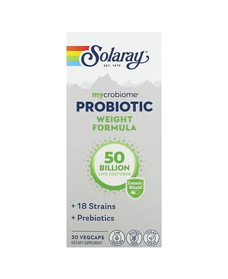 Solaray Mycrobiome Probiotic Weight Formula 50 Billion