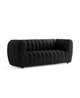 Lysander 82" Boucle Fabric Boho Sofa