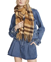 Steve Madden Women's Placement Plaid Scarf