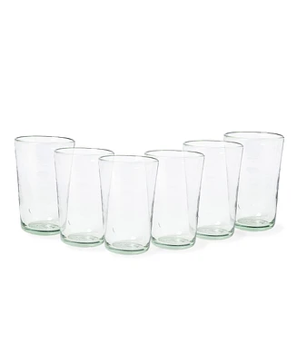 Costa Noca Tall Glass Tumblers, Set of 6