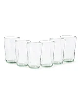 Costa Noca Tall Glass Tumblers, Set of 6