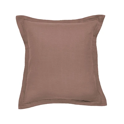 Bokser Home Flanged French Linen Euro Pillow