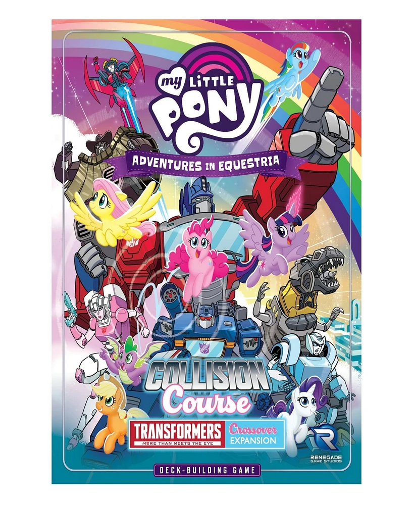 Renegade Games My Little Pony Dbg Collision Course A Transformers Crossover Expansion Game