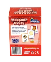 Junior Learning Rainbow Phonics - Decodable Words Word Cards