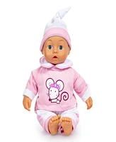 Bayer Design Pink Mouse Baby Doll