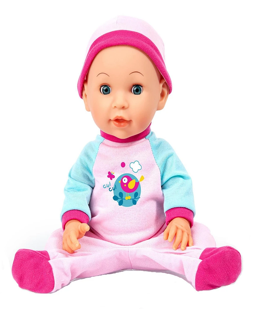 Bayer Design Bird Pink Bouncy Baby Doll