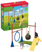 Schleich Farm World Puppy Agility Training Playset