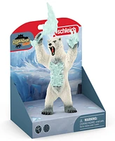 Schleich Eldrador Creatures Blizzard Bear With Weapon Action Figure