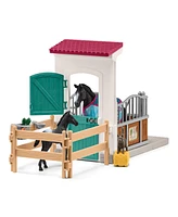 Schleich Horse Club Horse Box With Mare Foal Playset