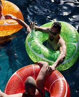 CocoNut Outdoor Lime Green Glitter Pool Ring Float