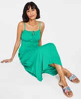 On 34th Women's Tie-Front Midi Dress, Created for Macy's