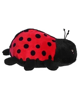 Aurora Small Eco Softies 8" Ladybug Eco Nation Eco-Friendly Plush Toy Red 6"