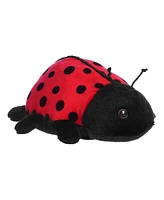 Aurora Small Eco Softies 8" Ladybug Eco Nation Eco-Friendly Plush Toy Red 6"