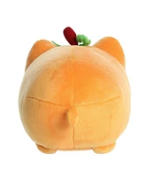 Aurora Small Pumpkin Meowchi Tasty Peach Spooky Plush Toy Orange 7"