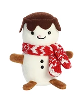 Aurora Mini Lil Smo Holiday Festive Plush Toy White 4.5"