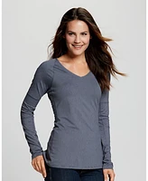 Cutter & Buck Women's L/S Victory V Neck