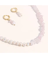 Joey Baby Rose Quartz Gift Set - Small