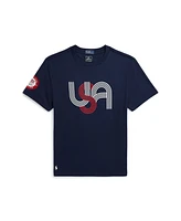 Polo Ralph Lauren Big Boys Team Usa Cotton Jersey Graphic Tee