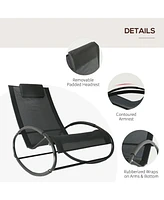 Comfortable Rocking Lounger Relax and Sway in Style