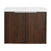 24" Bathroom Cabinet with Sink & Soft Close Doors
