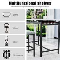 Durable & Cozy Dining Chair Set with Premium Cushions and Sturdy Steel Frame