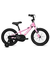 Simplie Fun Adjustable Kids Bike with Training Wheels (18 Inches)