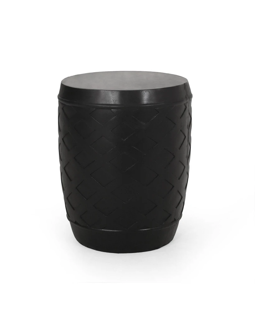 Simplie Fun Modern Lattice Side Table Minimalist Elegance and Functionality