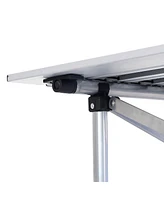 Roll Up Portable Folding Camping Square Aluminum Picnic Table