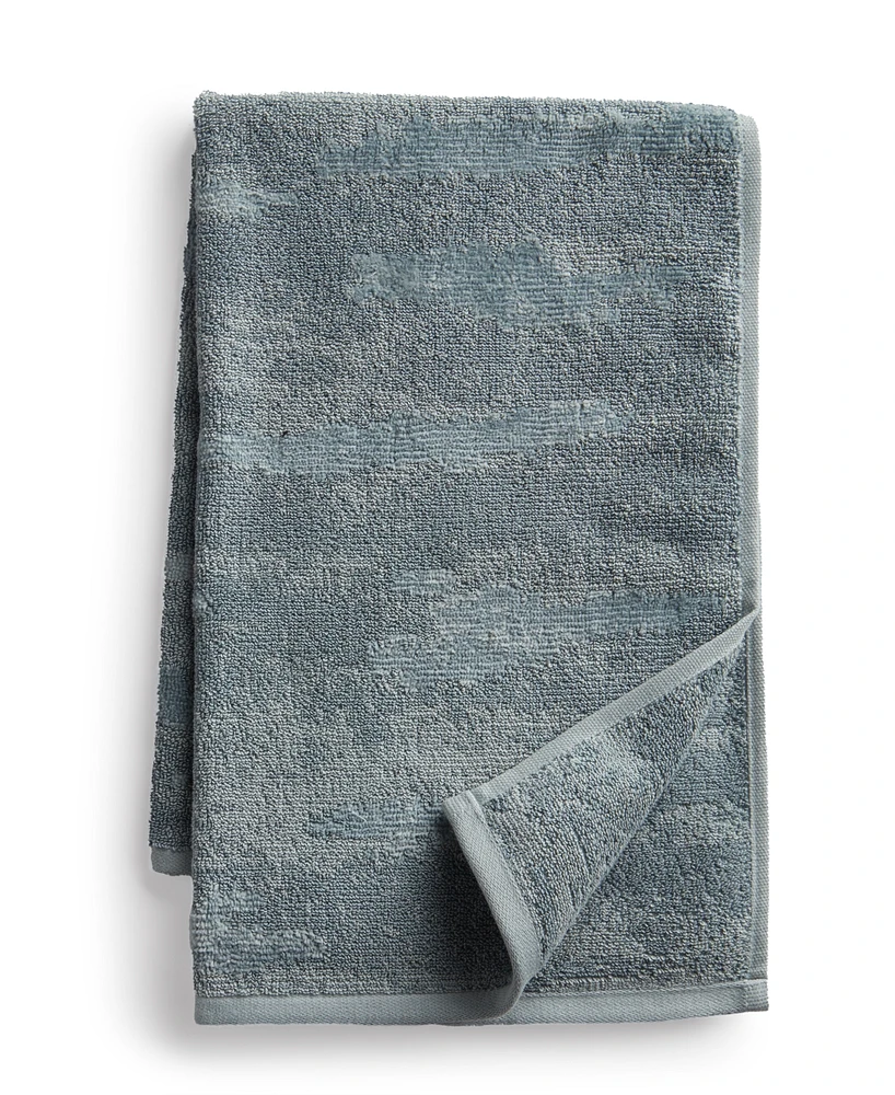 Hotel Collection Impasto Stone 100% Turkish Cotton Hand Towel, 20" x 30", Exclusively at Macy's