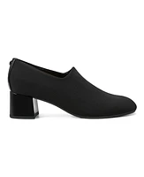 Easy Spirit Women's Eflex Denisa Block Heel Slip-On Dress Pumps