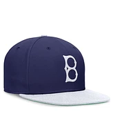 Nike Men's Royal/White Brooklyn Dodgers Rewind Cooperstown True Performance Fitted Hat