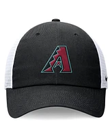 Nike Men's Black Arizona Diamondbacks Evergreen Club Trucker Adjustable Hat